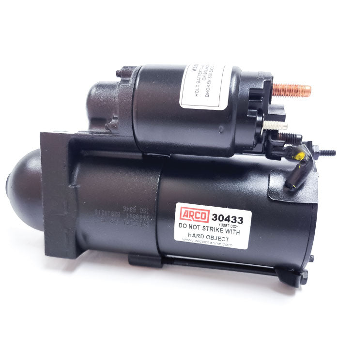ARCO NEW Original Equipment Premium Quality Replacement Inboard Starter for Mercury, Volvo, OMC, Delco, and Marine Power - 30433