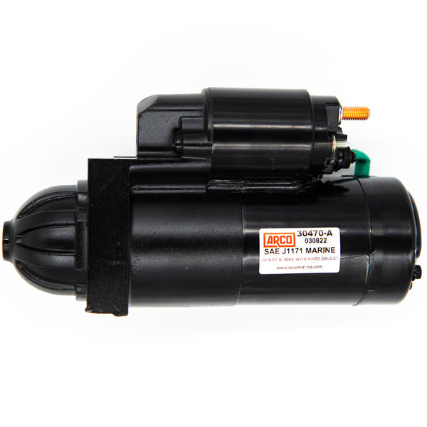ARCO NEW Original Equipment Premium Quality Replacement Inboard Starter for Mercury, Volvo, OMC, Delco, and Marine Power - 30470 A