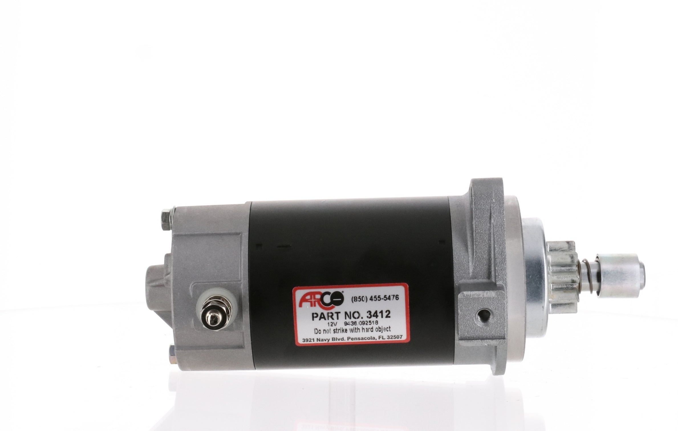 ARCO NEW Premium Quality Replacement Outboard Starter for Mercury and Suzuki Outboard Engines - 3412