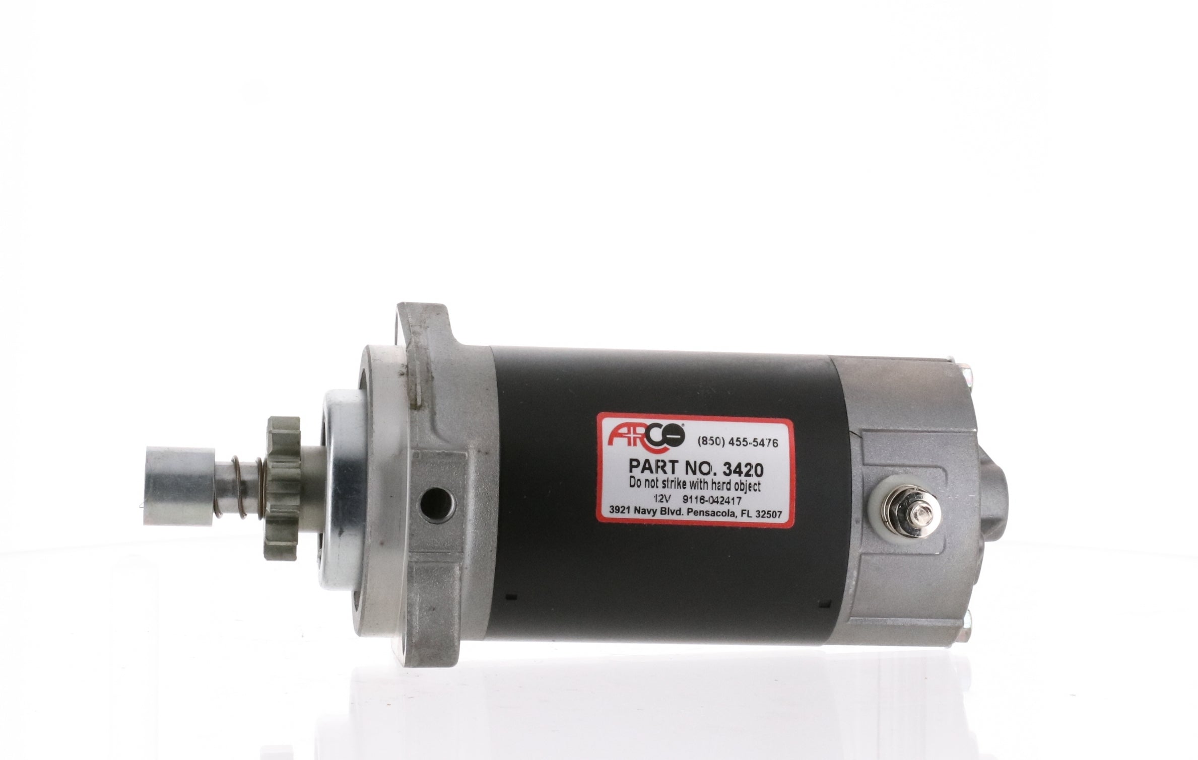 ARCO NEW Premium Quality Replacement Outboard Starter for Mercury, Yamaha, Hitachi - 3420