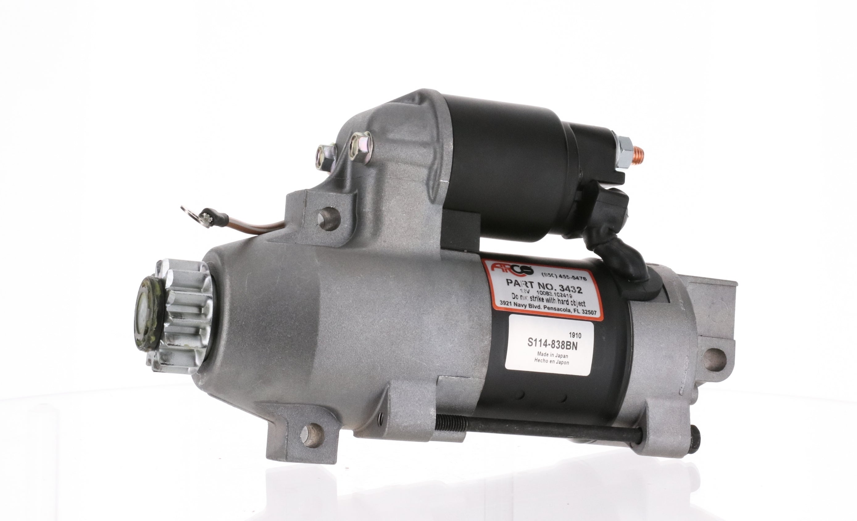 ARCO NEW Original Equipment Premium Quality Replacement Inboard Starter for Mercury and Yamaha - 3432