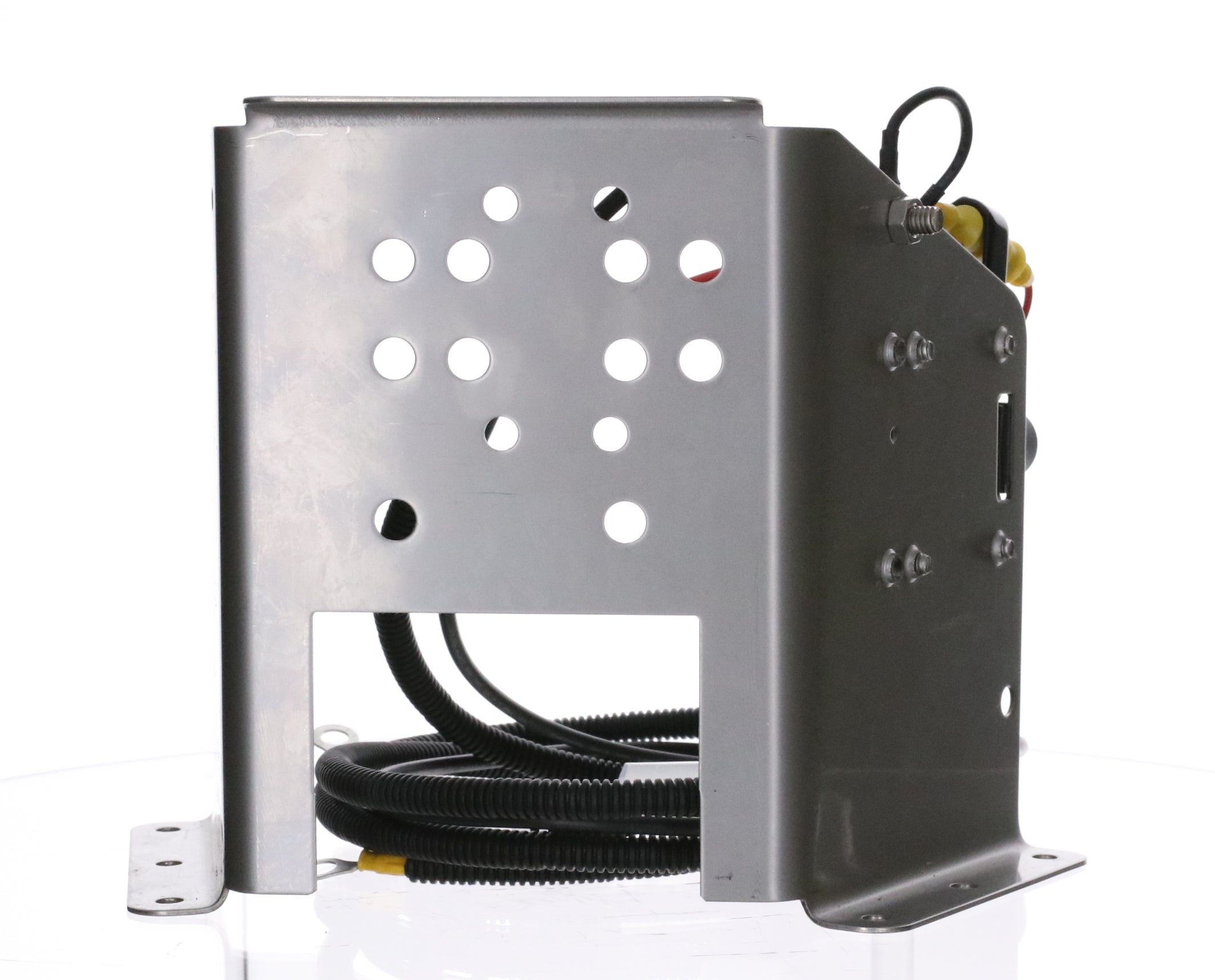 ARCO NEW Premium Replacement Stainless Steel Power Trim Pump Mounting Bracket with wiring, solenoids, and harnesses for Mercury Engines - 6286