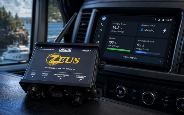 ARCO Announces Industry-First Android Auto Integration for the Zeus Bluetooth Alternator Regulator