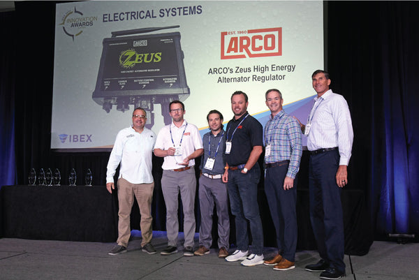 ARCO Zeus High Energy Alternator Regulator Wins 2023 IBEX Innovation Award