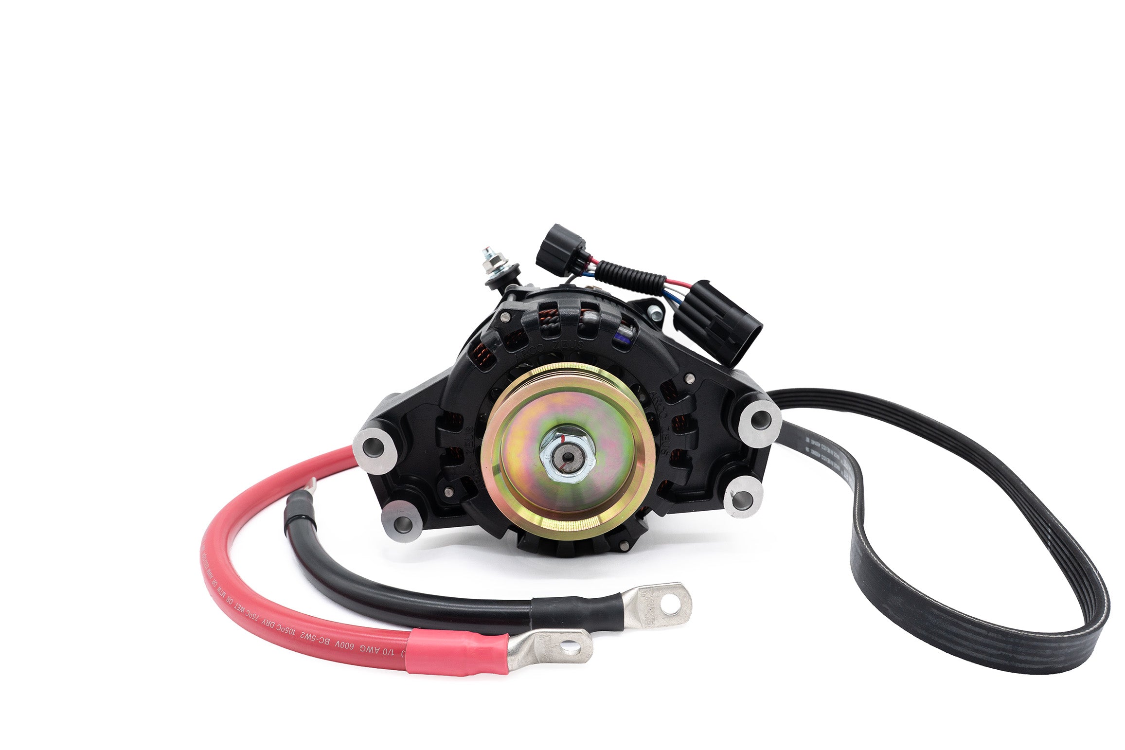 Zeus A225 12V High Output Outboard Alternator Engineered Kit (40471)