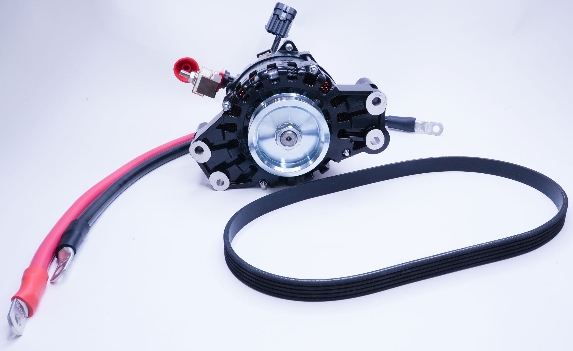 Zeus A225 12V High Output Outboard Alternator Engineered Kit