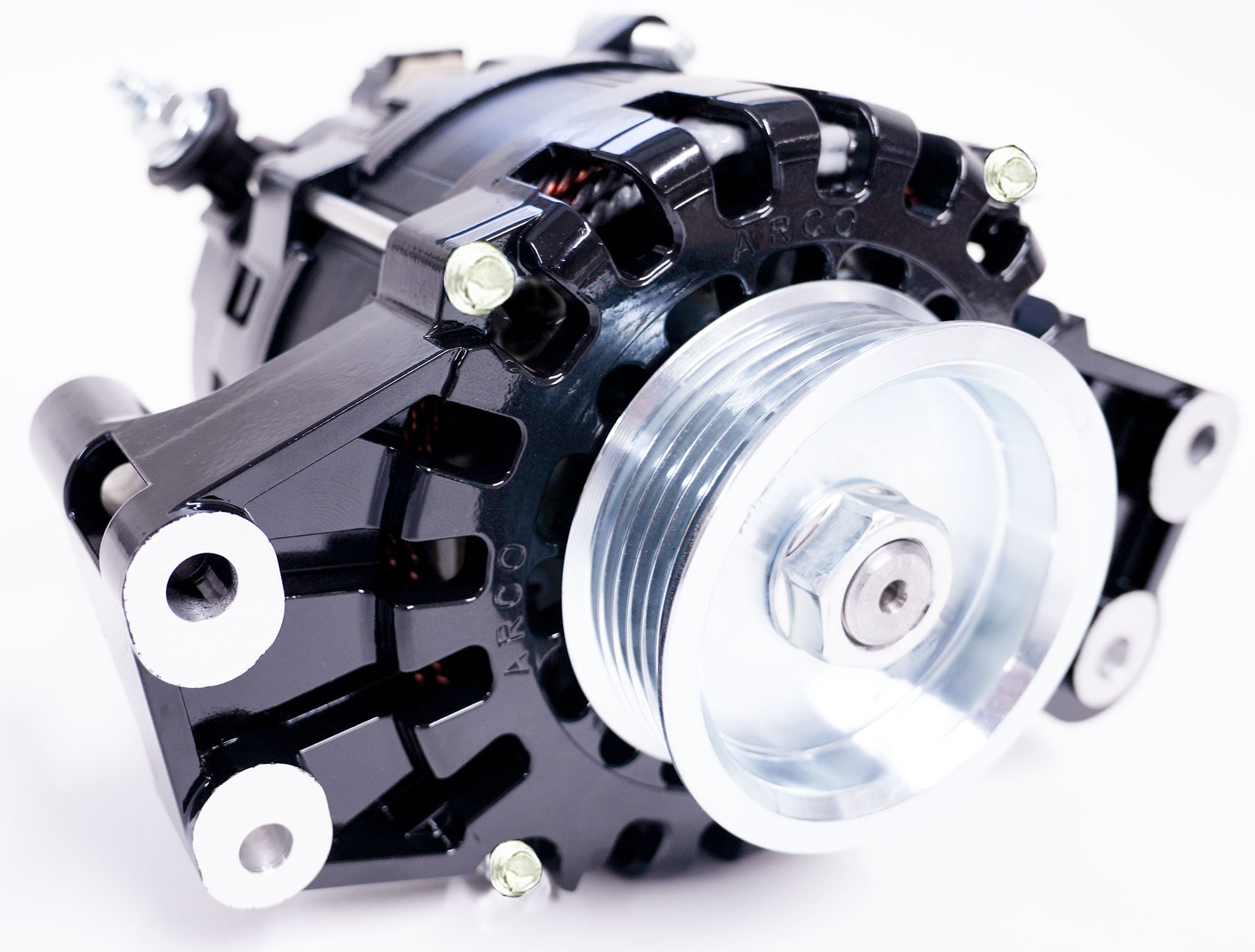 Zeus A225 12V High Output Outboard Alternator Engineered Kit