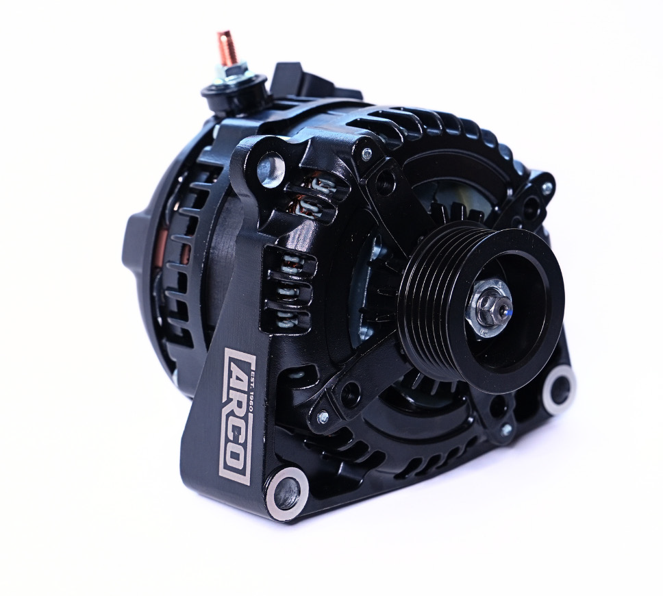 A175 high output alternator for wake boats