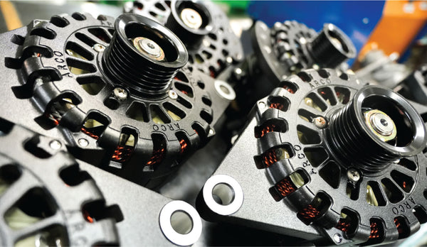 group of high output alternators