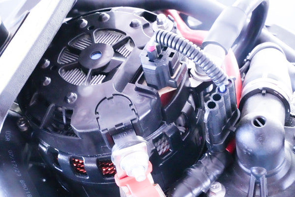 Zeus A225 12V High Output Outboard Alternator Engineered Kit